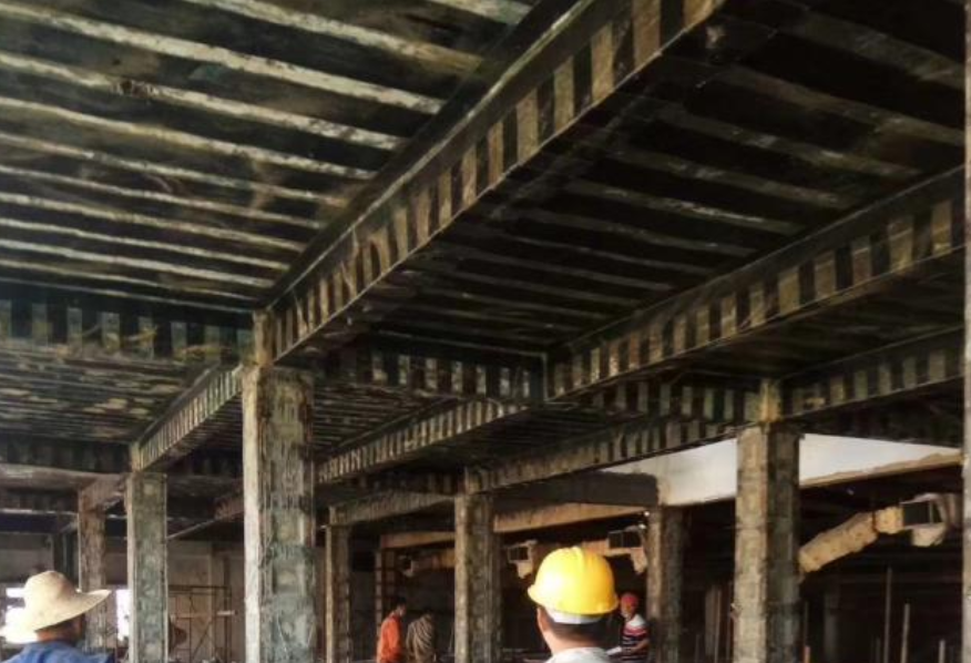 How to do structural strengthening with carbon fiber